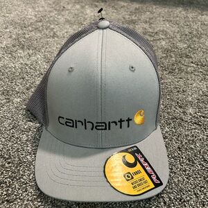 Carhartt Gray and Black Mesh Cap